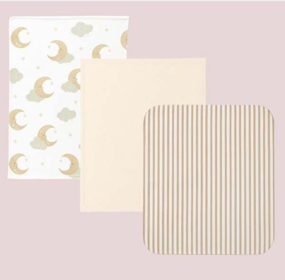 Muslin Swaddle Blanket Set 3 Pack